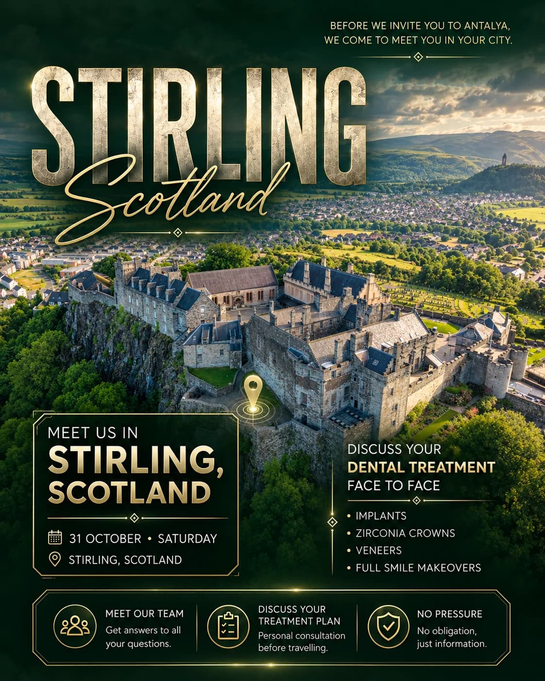 We Are Coming to Stirling.