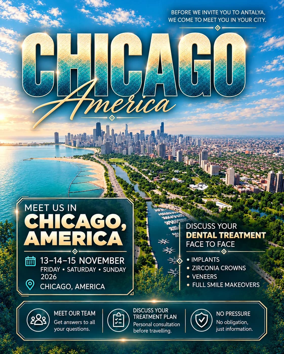 ما میآییم به Chicago.