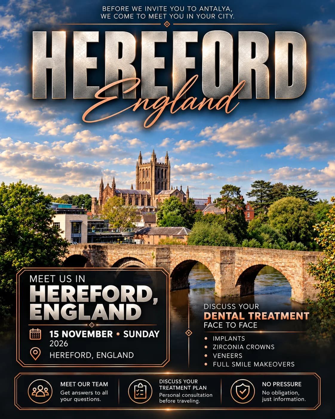 ما میآییم به Hereford.